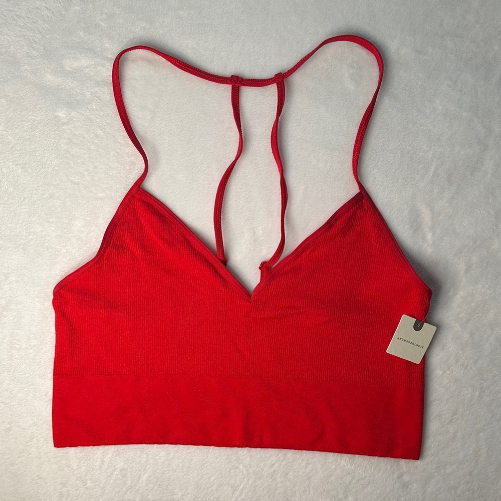 Anthropologie Red Bandeau